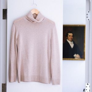 Tan Cashmere Turtleneck from C.O.S.